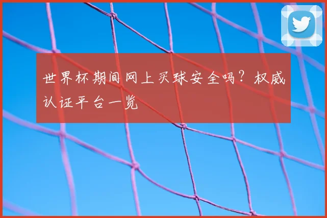 世界杯期间网上买球安全吗?权威认证平台一览